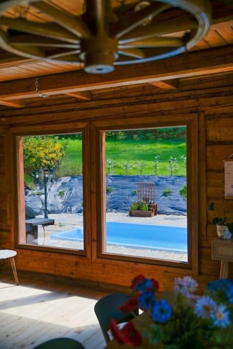 Polana Slowikowa 5 Star- Domek W Gorach Z Jacuzzi, Sauna,Basen,Ogrod Z Lasem, Kominek I Narty Stroza  المظهر الخارجي الصورة